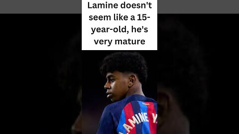 After the 15-year-old makes his Barcelona debut, Xavi says of Lamine Yamal, "He is special.#short