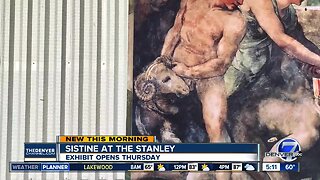 Sistine Chapel comes to Stanley Hangar