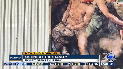 Sistine Chapel comes to Stanley Hangar