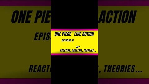 one piece live action reaction harsh&blunt episode 6 voice short