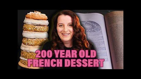 What did French royals eat for dessert 200 years ago? | How To Cook That Ann Reardon