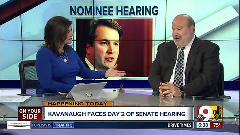 Day 2 of hearings finds Kavanaugh in the hot seat