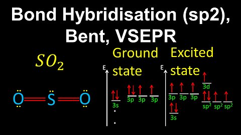 sp2 Hybridisation, Bent, VSEPR - AP Chemistry