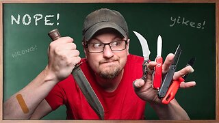 Top 10 Knife fails and how to avoid them! 😮🔪