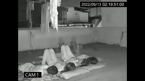 Scary Moment of Ghost visit captured by CCTV in India.