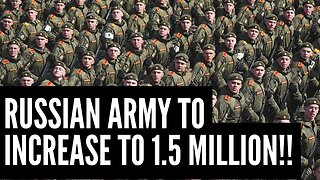 Russia To Increase Army to 1.5 MILLION. Peskov Addresses New Mobilization Rumours