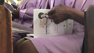 SOUTH AFRICA - Johannesburg - Albertina Sisulu 100th birthday celebration (mf7)