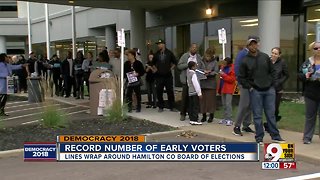 Early voting shatters records in Hamilton County