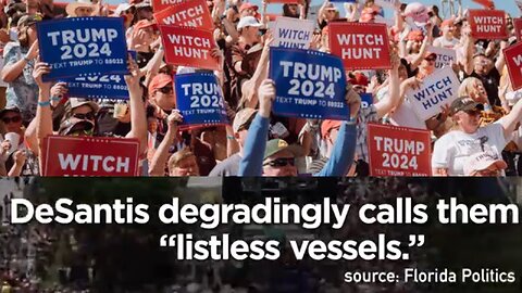 New Trump Ad: Not Listless Vessels