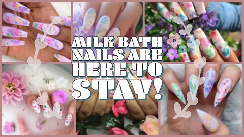 30 Milk Bath Nails Ideas You Need To See NOW! | #milkbath