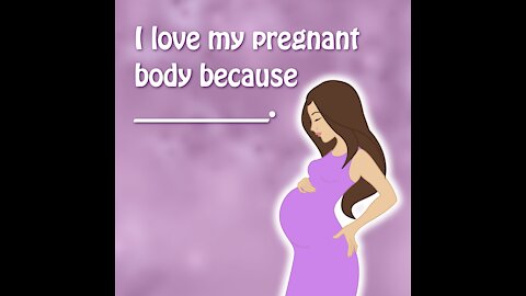 I Love My Pregnant Body Because [GMG Originals]