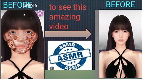 Viral amazing ASMR video###girls transfermation & makeup video ❤️💕❤️