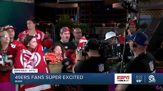 Local 49ers fans get Super Bowl ready