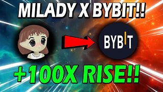 MILADY MEMECOIN PUMPS +40%!! BYBIT EXCHANGE BULLISH ON LADYS!! *THIS IS MASSIVE!!*