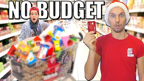 Whatever you can FIT in the TROLLEY, I will BUY! 😮 *NO BUDGET shopping challenge! Vlogmas 2022
