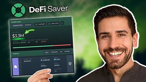 DeFi Portfolio über eine Plattform managen | DeFi Saver Tutorial 💡