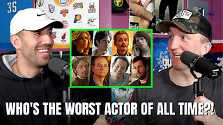 Who Was Voted The WORST ACTOR of All Time?! 🎬