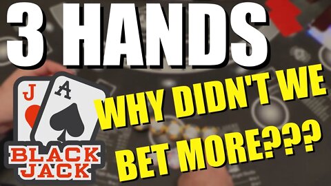 High Limit Blackjack! Let's Get Revenge! $10k Session!