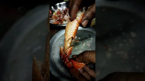 crab fry at home