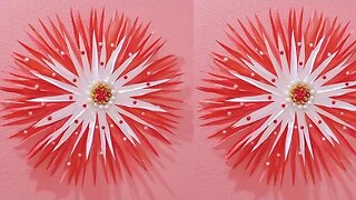 Paper Flower Tutorial 🌹💞🌹☺️ | Paper Flowers | Home Decor | Paper Flower Making | Paper Craft Easy