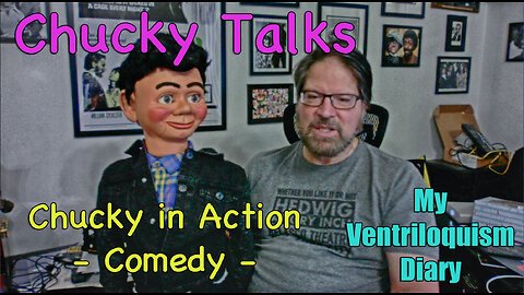 Chucky Talks Ventriloquist Dummy Figure Comedy