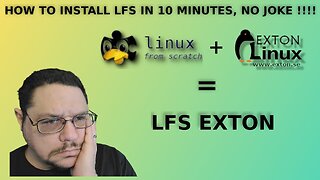 Install LFS Linux Like A Pro ...Also In 10 Minutes For Real !! .....No Really !!!