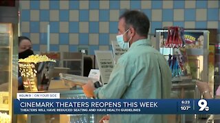 Cinemark to reopen five Southern Arizona theaters Friday