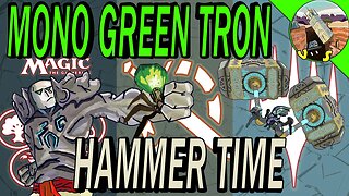 Mono Green Tron VS Hammer Time｜The Combo ｜Magic the Gathering Online Modern League Match