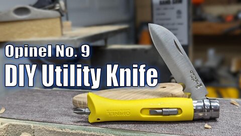 Opinel DIY Utility Knife | Opinel No. 9 Bricolage