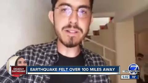 Denver7 journalist recounts Mexico earthquake first-hand; fund set up for Denver's sister city