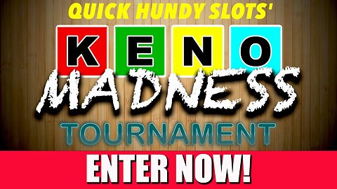 ENTER NOW! 2023 Keno Madness Tournament Call For Entries!