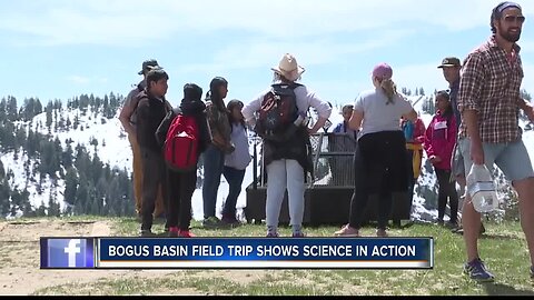 6th graders learn science curriculum at Bogus Basin