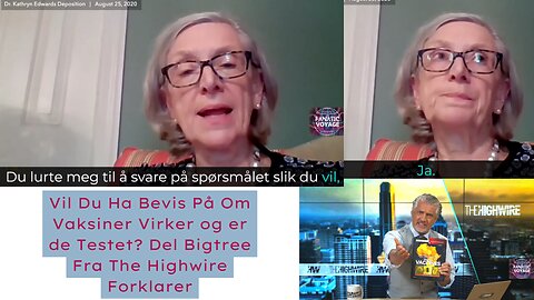 Vil Du Ha Bevis På Om Vaksiner Virker og er de Testet? Del Bigtree Fra The Highwire Forklarer