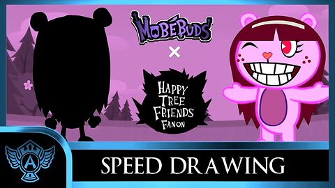 Speed Drawing: Happy Tree Friends Fanon - Morgyn | Mobebuds Style