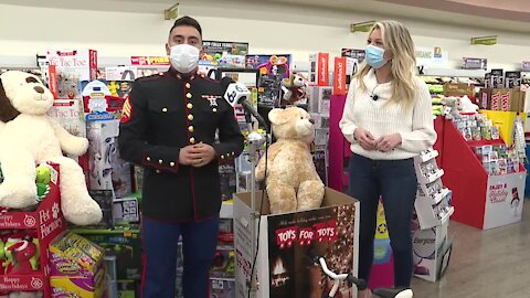 Frankie Toys for Tots fun interview