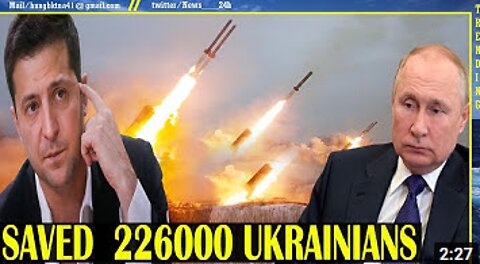 Ukraine's air defenses shot down a rain of Russian missiles to save 226,000 lives