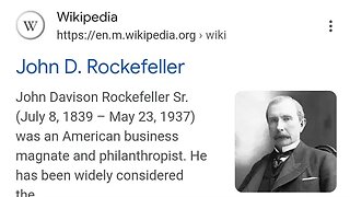 THE FIRST AMERICAN LEGENDARY JOHN D ROCKEFELLER John Davison Rockefeller Sr. (1839 –1937)