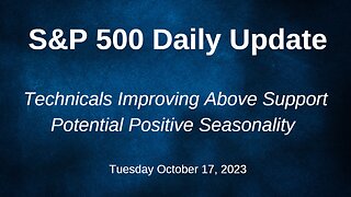 S&P 500 Daily Market Update for Tuesday October 17, 2023