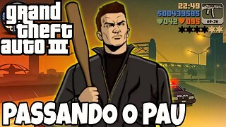 GTA 3 PASSANDO O PAU