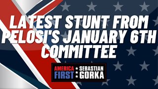 Latest stunt from Pelosi's January 6th Committee. Rep. Andy Biggs with Sebastian Gorka