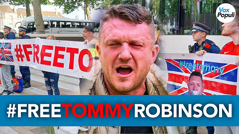 Tommy Robinson's ARRESTED at British Border