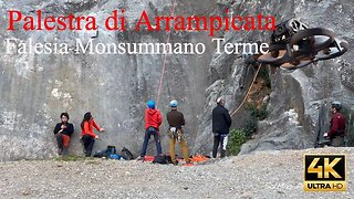 Free climbing Italy