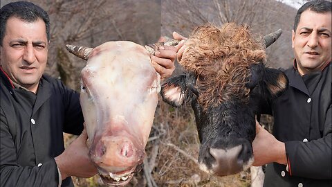 Traditional Khash soup recipe | Cow's Head Soup | Yummy Paçe cooking