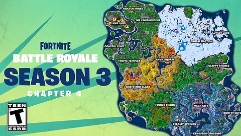 Fortnite Season 3 - Map Reveal