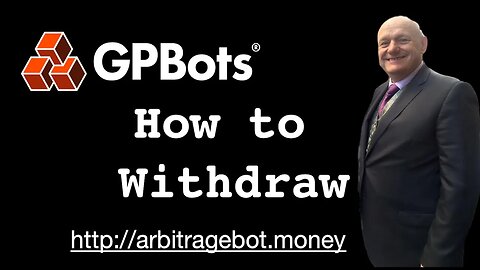 GPBots How to withdraw & Reinvest