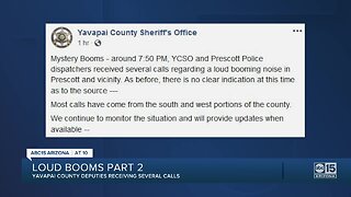 Another loud boom reported in Yavapai County
