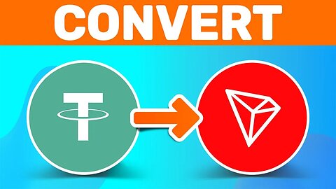 How To Convert Usdt To Tron In Trust Wallet