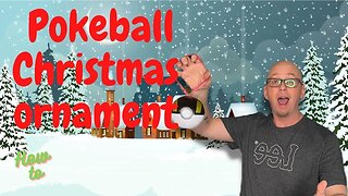 Turning pokeballs into Christmas ornaments!Plus opening the ABSOLUTE BEST pokeball ever!￼