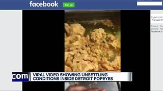 Popeyes shuts down Detroit location after viral video reports roaches, unsanitary conditions