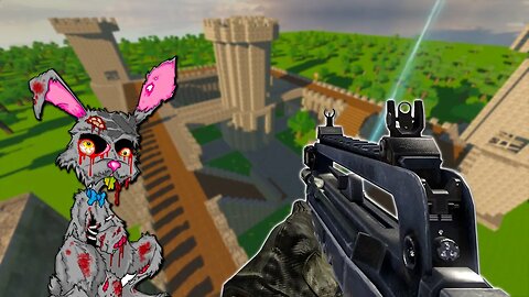 This Black Ops 3 Zombies Minecraft Map is INTENSE + Easter Island